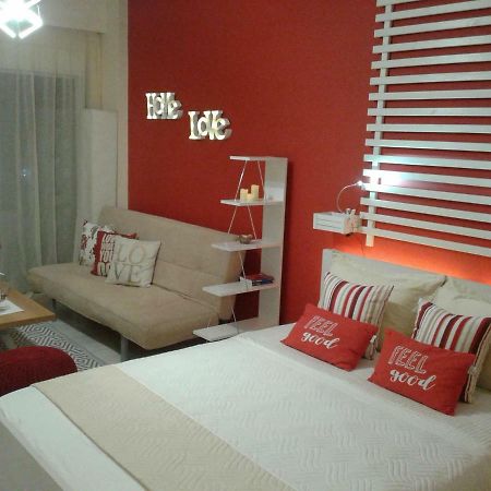 Sea View Cozy Studio Near Center Of Rethymno Town Luaran gambar