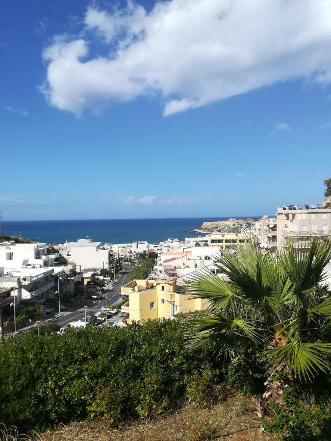 Sea View Cozy Studio Near Center Of Rethymno Town Luaran gambar