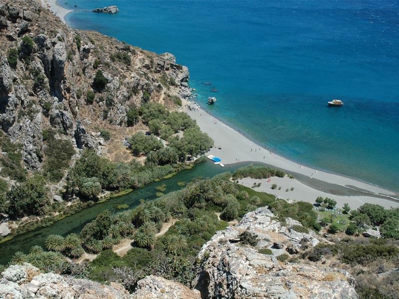 Sea View Cozy Studio Near Center Of Rethymno Town Luaran gambar