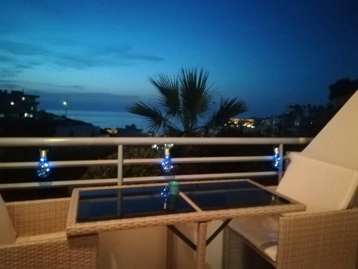 Sea View Cozy Studio Near Center Of Rethymno Town Luaran gambar