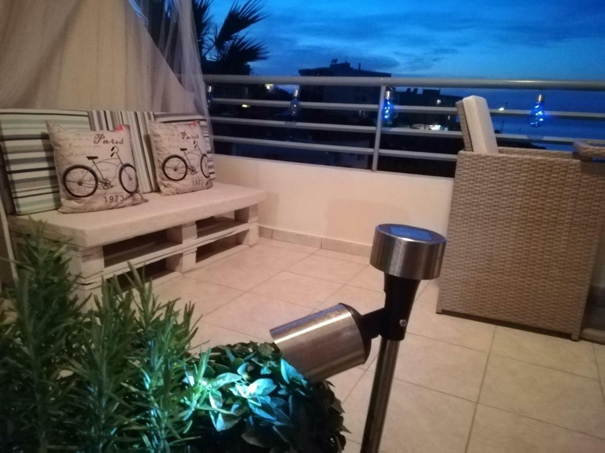 Sea View Cozy Studio Near Center Of Rethymno Town Luaran gambar