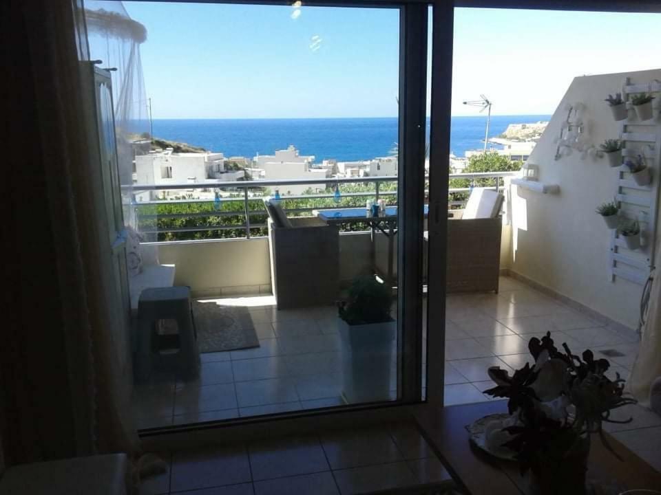 Sea View Cozy Studio Near Center Of Rethymno Town Luaran gambar